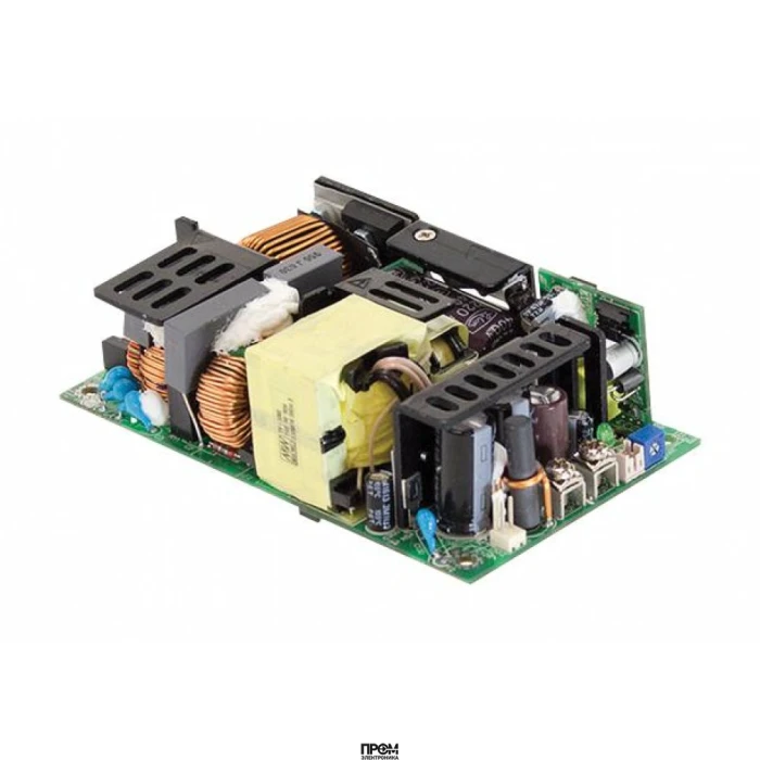 EPP-400-48, AC-DC, 254.4Вт (вент. 403.2Вт), ККМ, вход 90…264V AC, 47…63Гц /127…370В DC, выход 48В/5.3A (вент. 8.4А), рег. вых 45.6…50.4В, изоляция 3000В AC, открытая плата 127х76.2х35мм, -30…+70°С, доп. выход 12В/0.5А, выход SB 5В/1А
