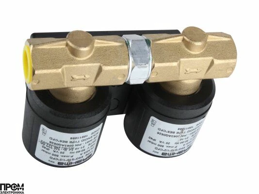 Двойной электромагнитный клапан Brahma GVC10*1/2*S*S 13991920