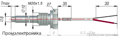 ДТП084 - преобразователь термоэлектрический