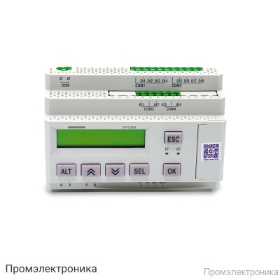 ПР200-220.4.0.0 - программируемое реле с ЖК-дисплеем на 220В ͠~ с аналоговыми входами