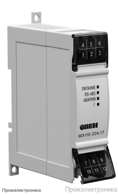 МЭ110-224.1Т - модуль ввода параметров однофазной электрической сети