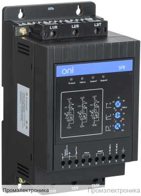 SFB 3Ф 380В 7,5кВт 15A Uупр 24В Modbus с выкл. ONI - устройство плавного пуска