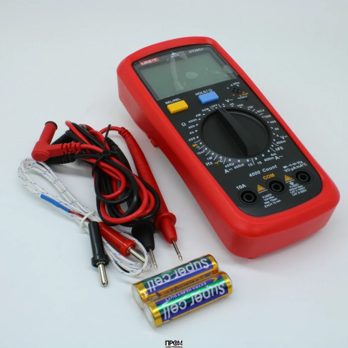 UT39C+, Мультиметр цифровой