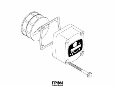 Крышка насоса Suntec AJ, в комплекте