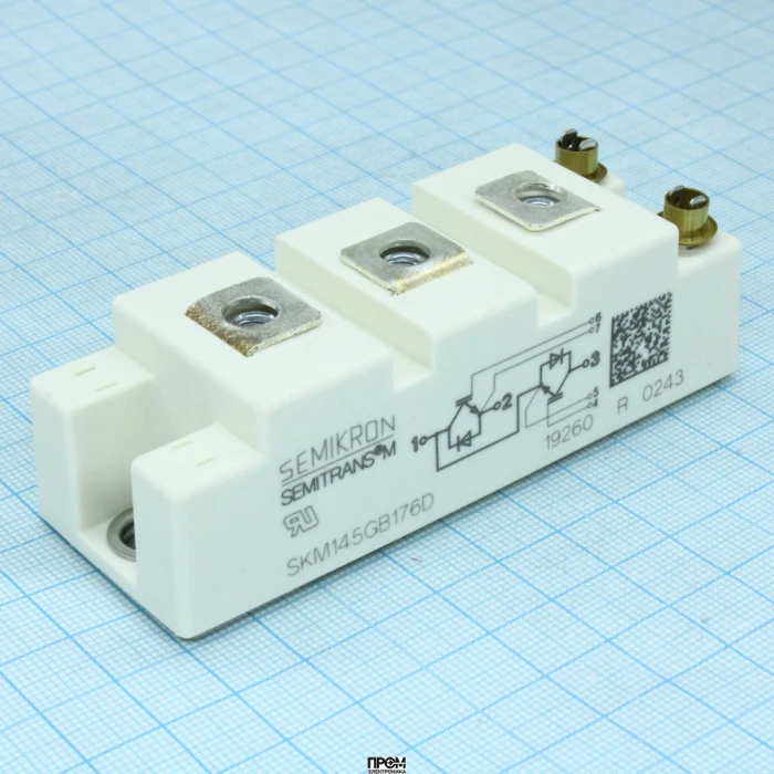 SKM145GB176D, Силовой модуль IGBT N-канальный 1700В 100А