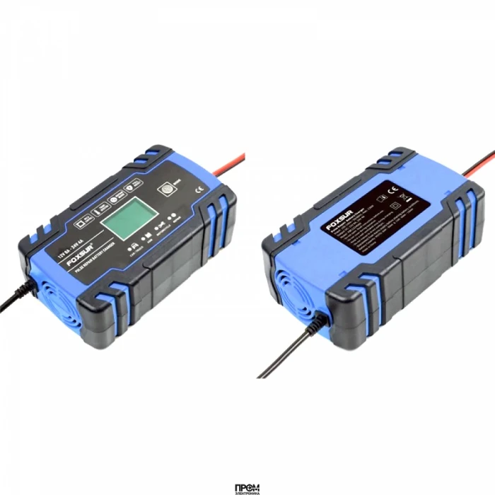 FBC122408D, Автоматическое зарядное устройство , для зарядки свинцово-кислотных аккумуляторных батарей 12/24В емкостью от 6 до 150 Ач.