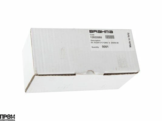 Газовый электромагнитный клапан Brahma EG25*LP.3*GMO 8 13932050