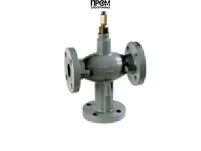 3-х ходовой линейный фланцевый клапан DN 65 PN16, Kvs 63, 20мм, Honeywell V5329A1079