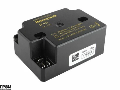 Трансформатор розжига Satronic / Honeywell ZT 931 4мм