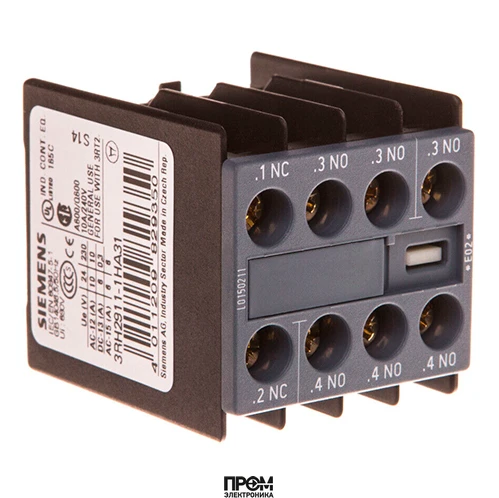 Блок дополнительных контактов Siemens Sirius, 3RH2911-1FA22