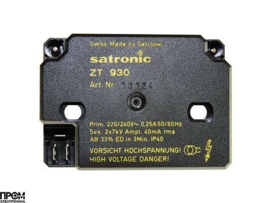 Трансформатор поджига Satronic / Honeywell ZT 930