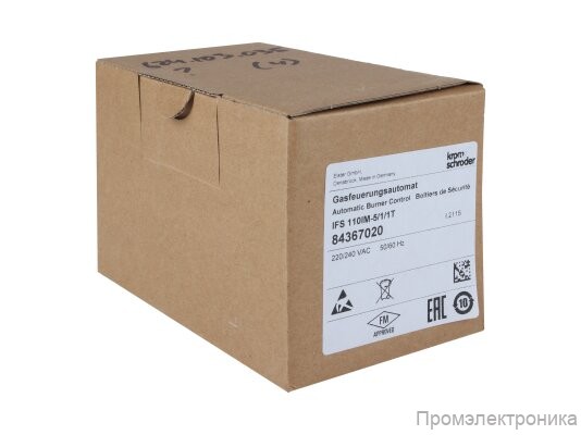 Блок управления горелкой Kromschroder IFS 110IM-5/1/1T, 84367020