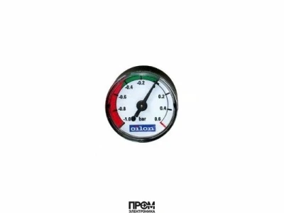 Манометр Oilon 90602, -1.0/+0.6 бар