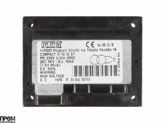 Трансформатор поджига Fida Compact 5/10 IS ST