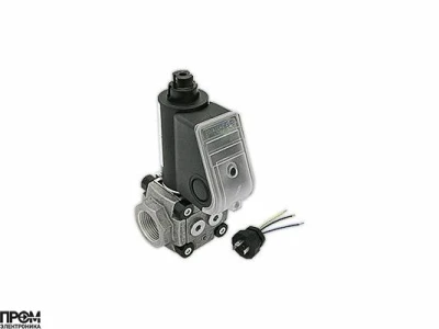 Газовый электромагнитный клапан Kromschroder VAS125R/NW подключение: вилка с розеткой