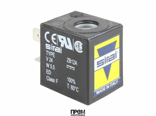 Электромагнитная катушка Sirai ZB12A С переменным напряжением AC 24V (50-60 Гц)