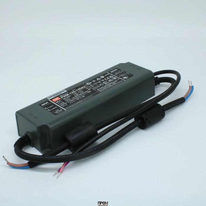 PWM-120-12DA2, Источник питания светодиодов класс IP67 120Вт 12В/10A ШИМ