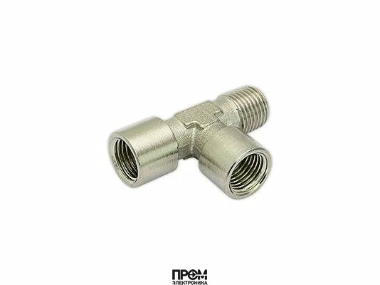 Тройник G1/4" - G1/4" - R1/4"