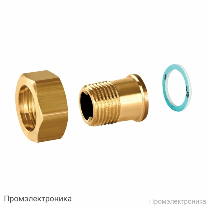 ASV-CS-20-O-F Присоединительный комплект, тип 13, Ду20, наружная резьба, плоское уплотнение