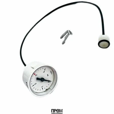 Термоманометр 0 - 120ºС / 0 - 4 бар 245 мм