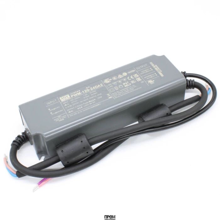 PWM-120-24DA2, Источник электропитания светодиодов 120Вт 24В/5A ШИМ