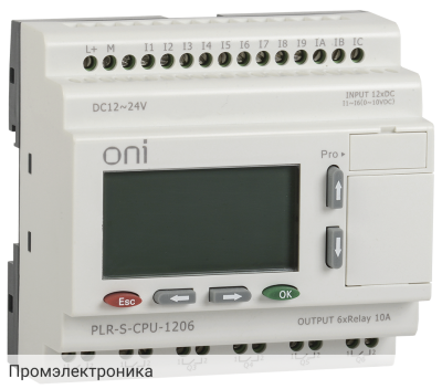 PLR-S. CPU1206 серии ONI - логическое реле