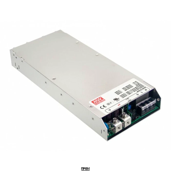 RSP-2000-12, AC-DC, 1200Вт, вход 90…264V AC, 47…63Гц /127…370В DC, выход 12В/100A, рег. вых 10.5…14В, изоляция 3000В AC, в корпусе 295х127х41мм, -35…+70°С