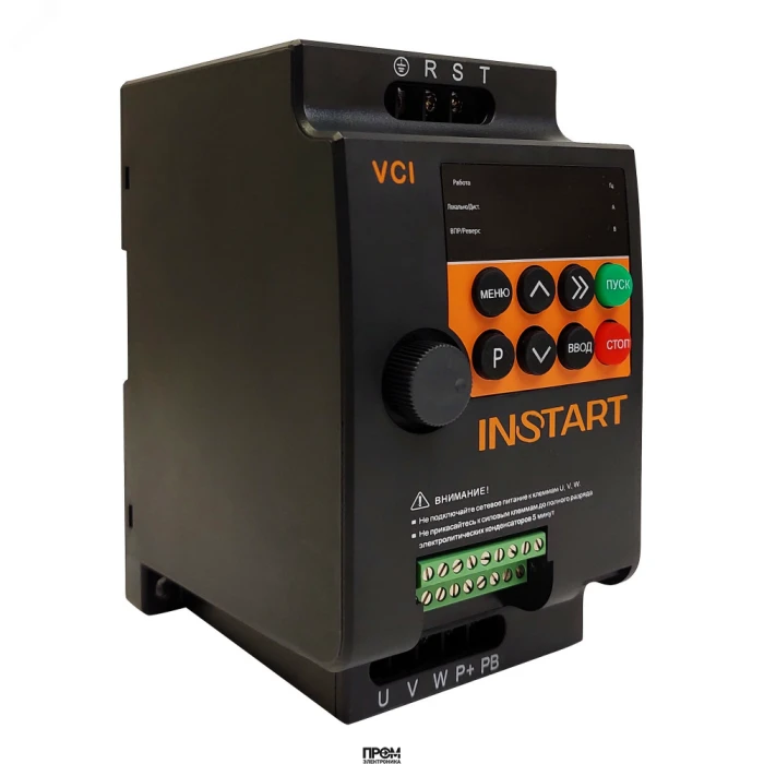 Преобразователь частоты VCI-G0.75-4B 0.75кВт, 2.1А, 3Ф, 380В-15%, 50Гц/60Гц, IP20 00110600, Преобразователь частоты, привод