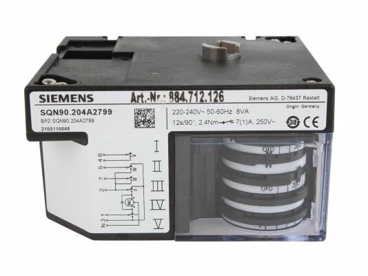 Сервопривод Siemens SQN90.204A2799