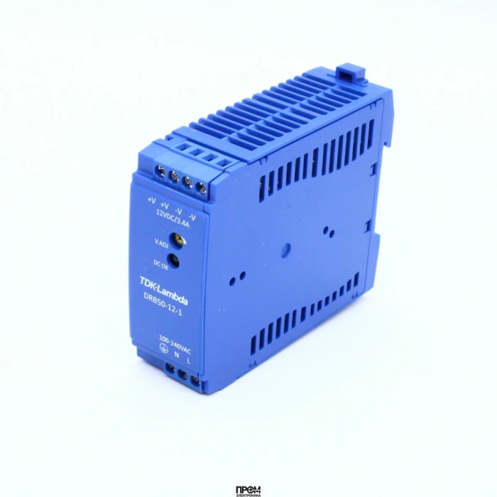DRB50-12-1, Преобразователь AC-DC на DIN-рейку 50Вт выход 12В