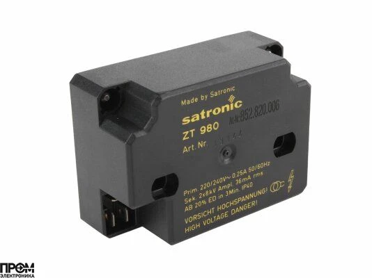 Трансформатор розжига Honeywell ZT 980