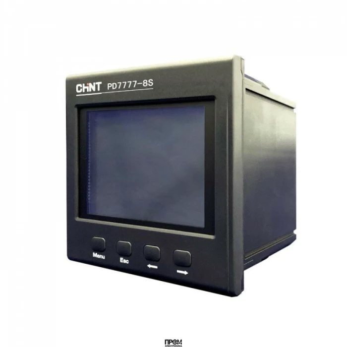 Прибор измерительный многофункциональный PD7777-8S3 3ф 5А RS-485 120х120 LCD дисплей 380В 765170, Анализатор сети