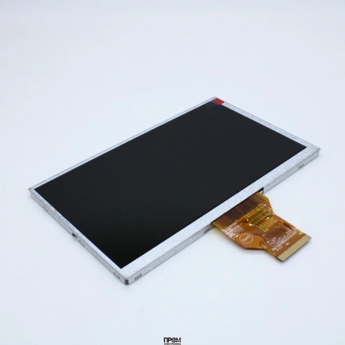 WF70A2TIAGDNN0#, TFT 7.0", 800 x 480, LED подсветка, интерфейс RGB, встроенный контр. ST-5623D+ST5091D, яркость 400 cd/m2, 12 o'clock. -20...+70°C