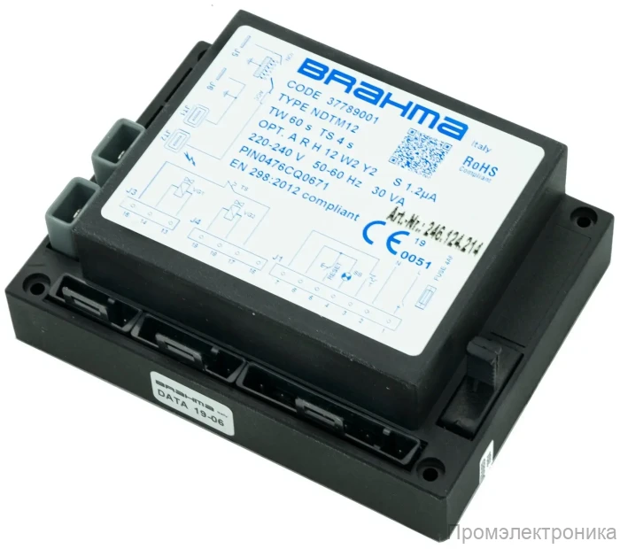 Менеджер горения Brahma NDTM12 37789001