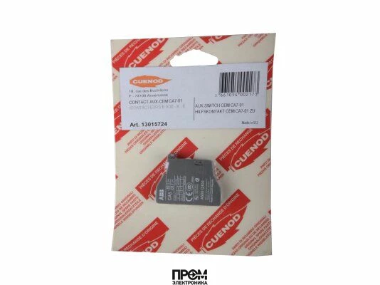 Вспомогательный контактор Cuenod, 13015724