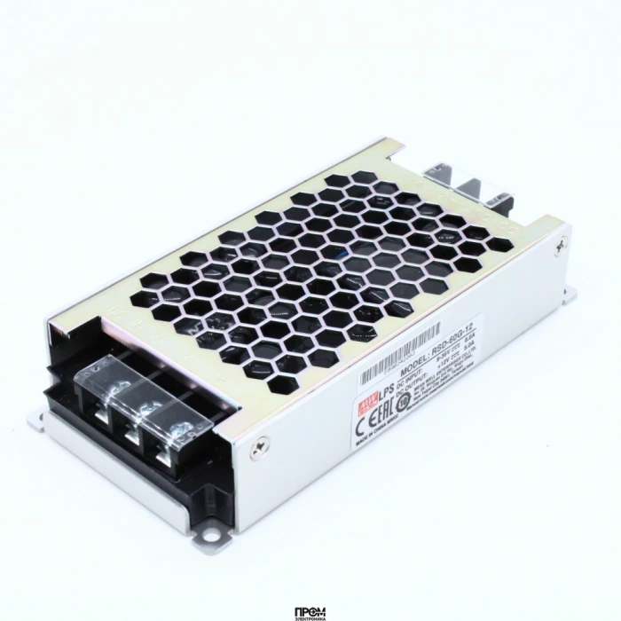 RSD-60G-12, DC-DC, 60Вт, вход 9…36В, выход 12В/5А, изоляция 4000В DC, в кожухе 128х60х25мм, -40…+70°С