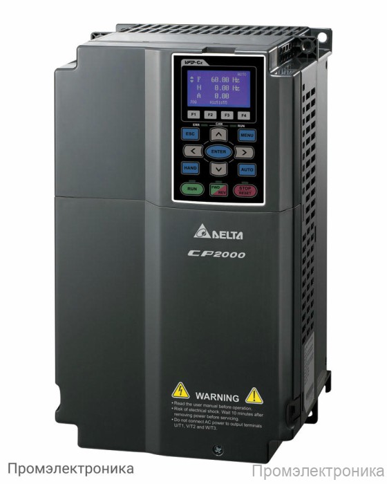 Преобразователи частоты Delta Electronics VFD110CP4EB-21 (11кВт 3ф 400В) серии CP2000