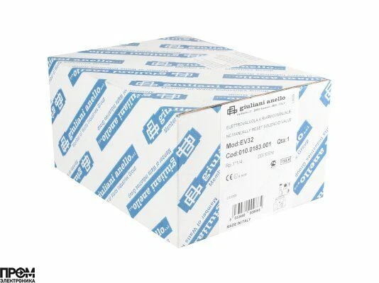 Газовый электромагнитный клапан Giuliani Anello EV32