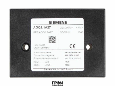 Вспомогательный блок Siemens AGQ1.1A27