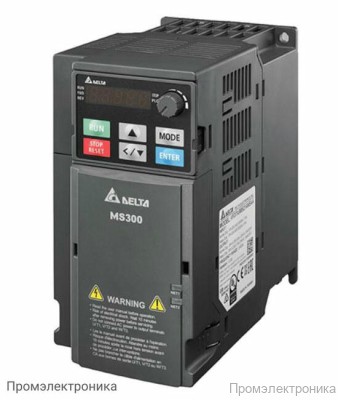Преобразователи частоты Delta Electronics VFD5A5MS43AFSAA (2.2кВт 3ф 400В) серии MS300