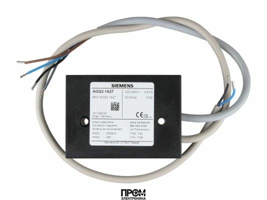 Усилитель сигнала пламени Siemens AGQ3.1A27
