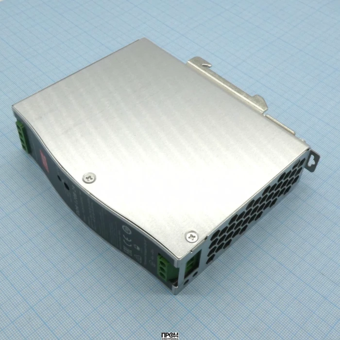 DDR-120B-24, DC-DC, 120Вт, вход 16.8…33.6В DC, выход 24В/5А, изоляция 4000В DC, в кожухе на DIN-рейку, 32х125.2х102мм, -40...+70°С
