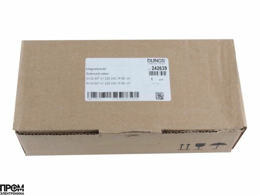Электромагнитный газовый клапан Dungs SV-D 507