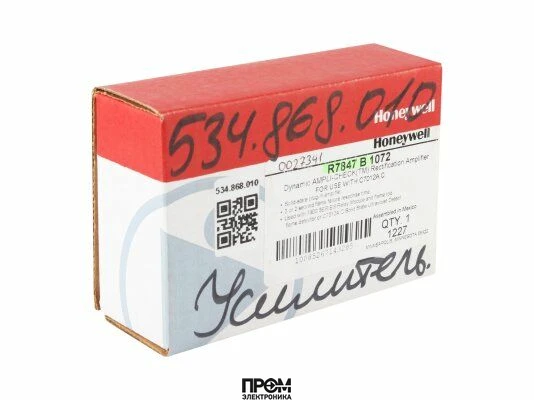 Усилитель сигнала пламени Honeywell R7847 B 1072