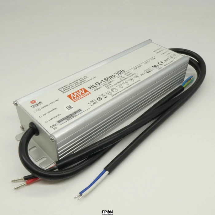 HLG-150H-30B, AC-DC, 150Вт, стабилизатор тока