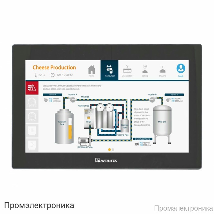 cMT2166X - 15.6" - панель оператора Weintek