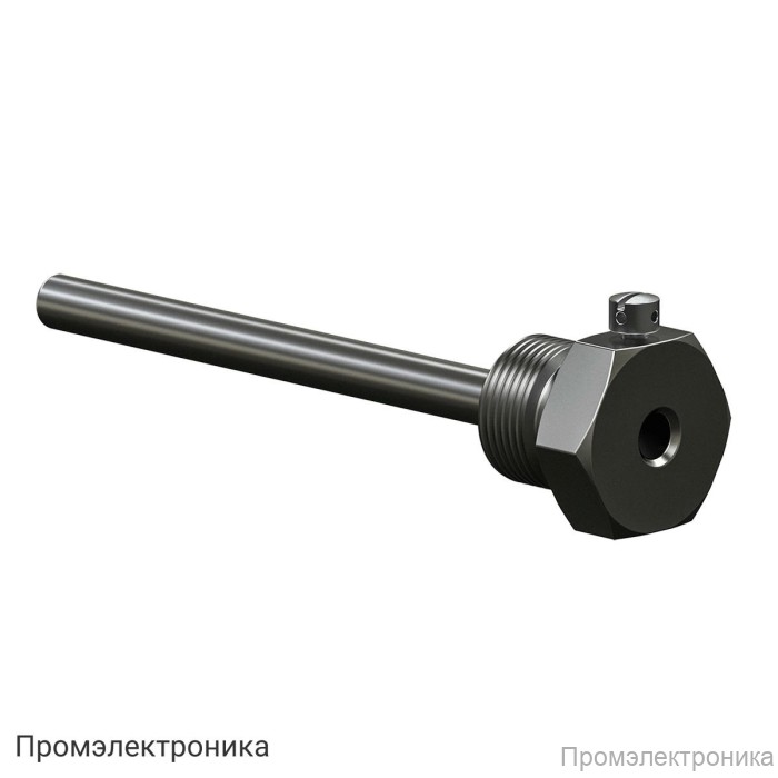 ГЗ.6,3 - гильза защитная сварная цилиндрическая для датчиков температуры диаметром 5 и 6 мм