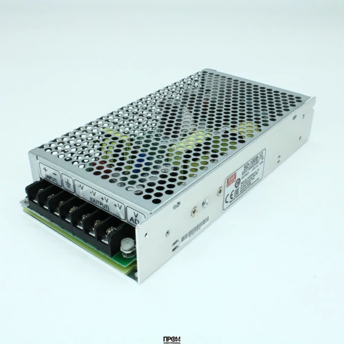 SD-100B-12, DC-DC, 100Вт, Uвх=19 - 36В, Uвых=12В/12.5А, изоляция 1500В DC, рег. Вых=±10%Uном, в кожухе 199х98х38мм, -10°С…+60°С