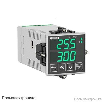 33884.400 - 2ТРМ0-Щ5.У2 - обновленный двухканальный измеритель 2ТРМ0-Щ5.У3.RS - обновленный двухканальный измеритель с интерфейсом RS-485, зеленая индикация