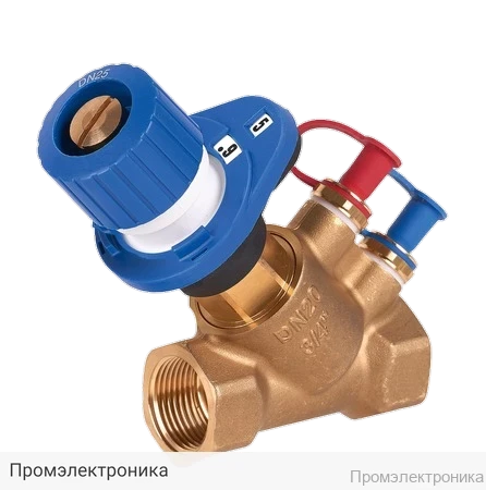 29184.700 - Балансировочный клапан с измерительными ниппелями DN25 PN16 Honeywell SafeCon V5032Y0025B Балансировочный клапан с измерительными ниппелями DN25 PN16 Honeywell SafeCon V5032Y0025B